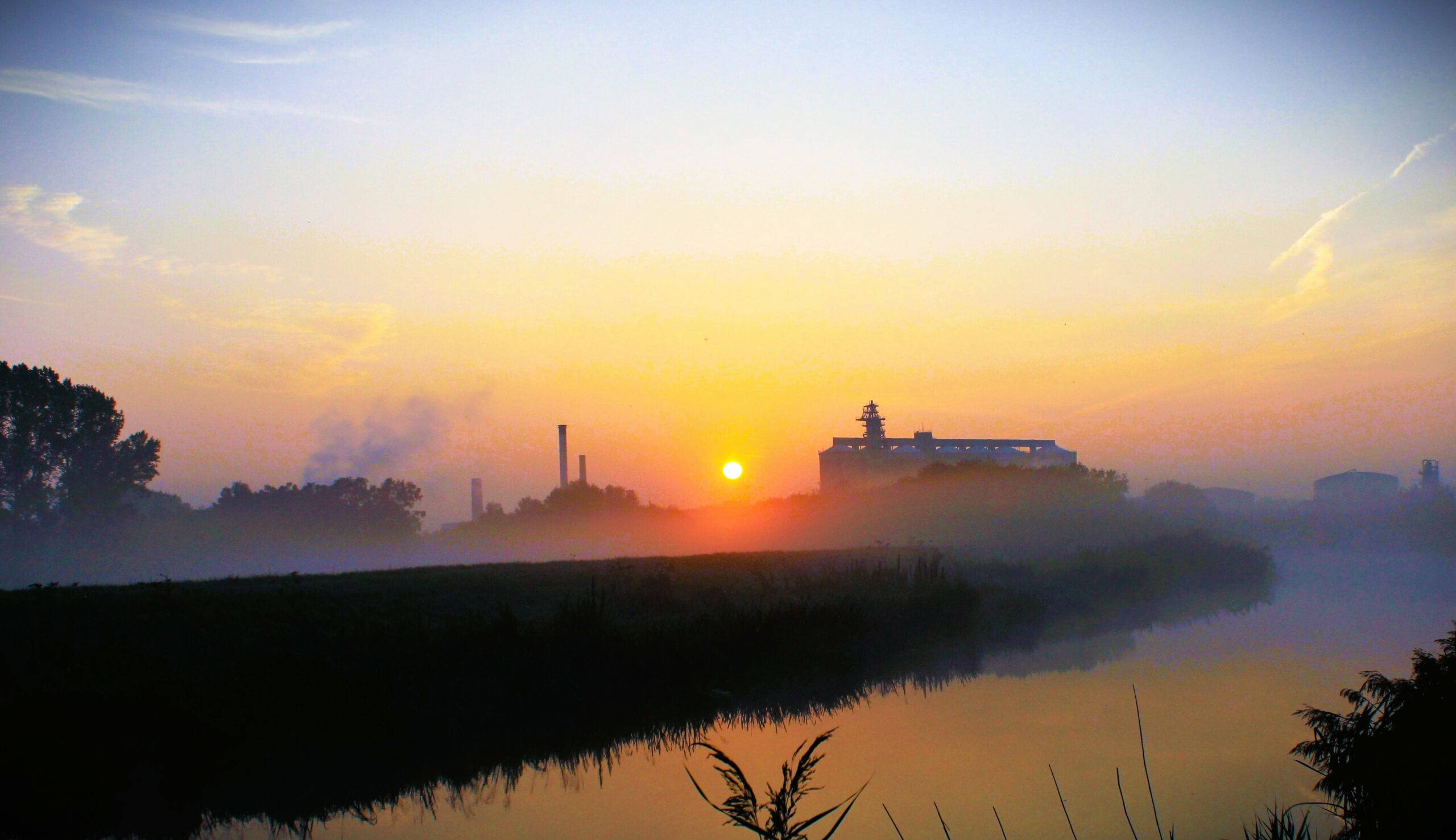 Early Morning Commute to the Sugar Factory
